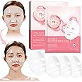 Bio Collagen Face Mask, Korean Bio Collagen Mask Overnight, Collagen Real Deep Mask for Lifting, Firming, Moisturizing - 34g x 4ea