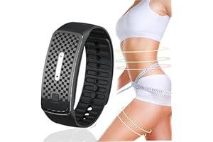 GLSAYZU Josfit Bracelet à Ultrasons, Bracelet Ultra Son, Bracelet En Titane Lympunclog, Bracelet Réglable Josfit Pour Homme Et Femme (Noir)