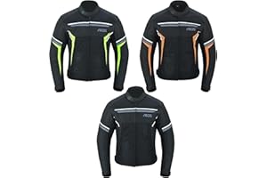 BOSmoto Motorradjacke Herren mit Protektoren,Sommerjacke winddicht, herausnehmbar, wasserdicht, Motorrad Textil Sommer Jacke,Motorrad Jacke