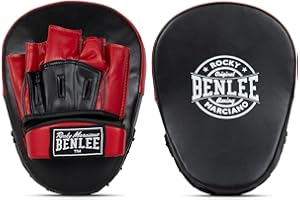 BEN LEE BENLEE Pattes d'ours en Cuir synthétique (1 Paire) Dewey - Taille Unique - Noir/Rouge