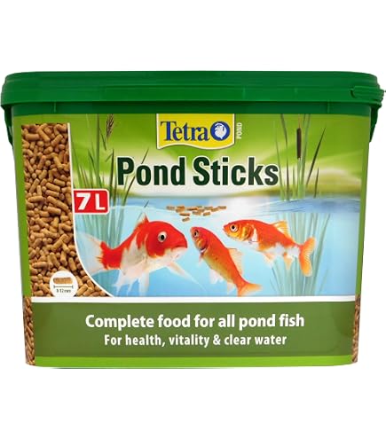 Nourriture D'hiver Pour Carpes Koï - Granulés Coulants 4,5 Mm - 2,5 Kg - Aliment Complet Pour Poissons D'étang En Saison Froide - 11