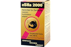 ESHA LABS eSHa 2000 – Breitbandheilmittel gegen Verpilzungen, Flossenfäule und bakterielle Krankheiten - 20 ml