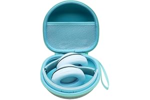 L LTGEM Hard Headphone Case for Anker Soundcore Q20i Beats KVIDIO JLab TOZO Foldable Headphones Mint Green