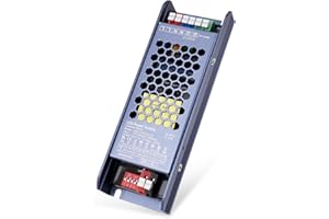 VARICART Zasilacz LED 24V 100W 4,17A, transformator 220 24V DC, IP20 Slim Stałe Napięcie LED Sterownik 220 AC na DC 24 V, dla Lampy LED Taśmy żarówki G4 MR11 MR16, YSD-100WHC-24