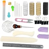 Book Binding Kit, Professional Leather Sewing Kit, DIY Book Making Kit, Handmade Leather Sewing Kit Binding Tools
