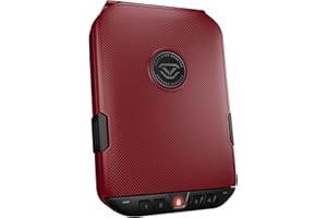 VAULTEK LifePod 2.0 Secure Waterproof Travel Case Rugged Electronic Lock Box Travel Organizer Portable Handgun Case with Backlit Keypad, Brown