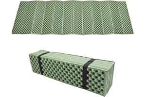 Stronrive Camping en Mousse, Pique-Nique Anti-humidité Pliable Extérieur Portable Tapis en Mousse Sol pour des Événements Camping, Randonnée Et Sportifs 190 X 57cm
