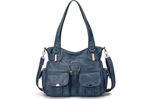 KL928 Tasche Damen Handtasche Umhängetaschen Damenhandtasche Schultertasche Lederhandtasche elegante Taschen hand taschen Henkeltaschen für frauen mit vielen fächern