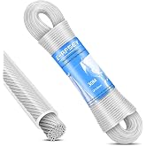 30 m Washing Line with Steel Core for Outdoor, Corrosion and Water Resistant, Extra Strong Washing Line with a Load Capacity