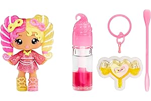 Yummiland Lip Gloss Doll: Mystery Color Change - Mila Mallows - Enthält 1 Puppe, DIY-Lipgloss + Abnehmbaren Schlüsselanhänger, Kosmetik-Spiel, Sammlerstück, Geeignet für Kinder ab 4 Jahren