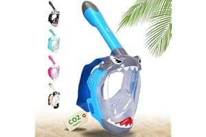 Khroom Máscara de Snorkel para Niños de 3 a 10 Años – Máscara de Buceo Infantil, Superior a Las Gafas de Buceo Convencionales