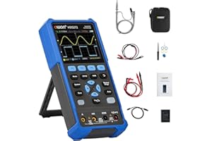 GULITECH OWON Handheld Oscilloscope Multimeter,2 in 1 Digital Oscilloscope,70MHz Bandwidth, 20000 Counts, 2 Channel USB Type C, 3.5 Inch LCD Display (HDS272)