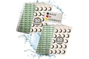 ALPHFA 100 Rapid Test-Tabletten für Schütteltester - 50x pH-Wert Phenol Red - 50x DPD1 freies Chlor – Wassertester Pooltester - Haltbarkeit 10 Jahre