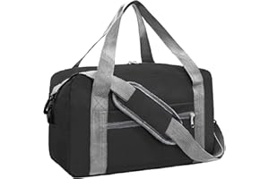 lifwimner Bagaglio a Mano 40x20x25 Ryanair Pieghevole Borsone da Viaggio Valigia a Mano Tracolla Borsa Sportiva Borsa per Weekend 20L