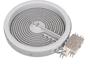 E.G.O. Strahlheizkörper Einkreis Glaskeramikkochfeld 1200W Ø 140mm Ego 1054113034 HiLight-Heizkörper mit Temperaturmelder passend Bosch Siemens 00289561 Constructa Balay Neff hce 3eb pke hln ch ca