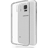Cover in gel in silicone, trasparente, per Samsung Galaxy S5, ultra sottile - spessore: 0,33 mm, ad alta resistenza e flessib