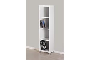 Kit Closet 2020265014 - estantería kubox 4 huecos, blanco, 153 x 41 x 29