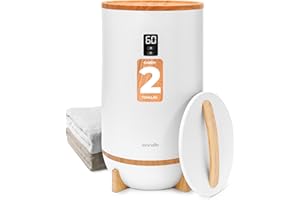 SereneLife calentador de toallas tipo cubeta, Con fragancia personalizable, Towel warmer, Spa, Calientatoallas, Electrico, Apagado automatico, Portatil, ideal para Pijamas, Manta, Bata de baño