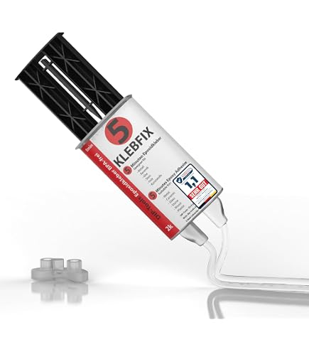 UHU Turbo FiX² Colla Rapida Per Plastica 2 Componenti 10g - Trasparente, Super Veloce (60 Sec), Resistente - 2