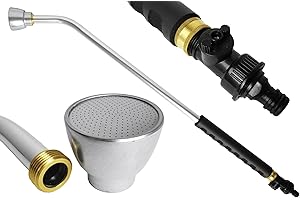 COSTWISE GROUP Patio Gardening Watering Lance,hozelock compatable,Professional Lance 75cm Aluminium Silver