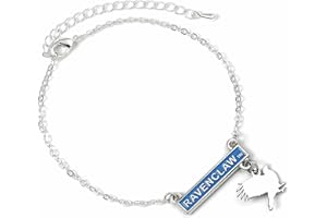 THE CARAT SHOP Oficjalna bransoletka barowa Harry Potter Ravenclaw, Medium, Cynk, Bez kamieni szlachetnych