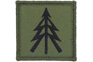 Official Issue Recce Map Symbol Subdued Hook and Loop Patch