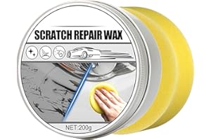 NICERAM reparación arañazos Coche - Compuesto Pulido y removedor rayones,La Pasta reparadora rayones para automóviles CREA un Brillo Profundo y Deslumbrante, Elimina