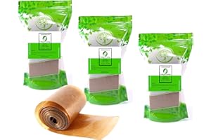 ALCOFERMBREW 3 x Tripas de Colágeno 45mm – 10 m, Funda Proteica para Cocción y Ahumado de Embutidos