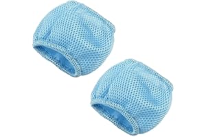 FRANSANDE 1/2 Pcs Swimming Pool Filter Cartridges Protective Nets Mesh Cover, Hot Tub Clever Spa Filters Cartridges Mesh Cover, Swimming Pool Mesh Strainer, Pool Strainer Tub Spa Accessories For Swimming Pool
