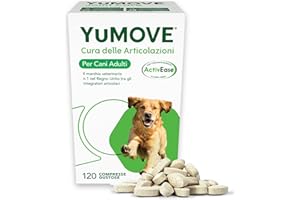 YuMOVE Joint Care Integratore Articolazioni per Cani tra 6-8 anni, 120 Compresse, Supporta la Mobilità e Rinforza le Articolazioni di Cani Adulti, con Glucosamina, Condroitina e Acido Ialuronico