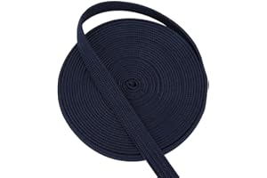 OLYCRAFT Cordon d'emballage Ito Bleu Nuit de 5m de Large en Coton de 13mm pour Poignée D'Épée Tsukamaki Sageo pour Poignée D'Épée Japonaise Katana de Samouraï pour épées japonaises
