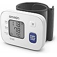 Omron HEM 6161 Fully Automatic Wrist Blood Pressure Monitor with Intellisense Technology, Cuff Wrapping Guide and Irregular H