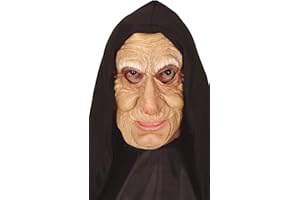 FIESTAS GUIRCA Máscara de Vieja con Capucha