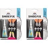 Fevicol Shoefix 2g, Pack of 2 | Expert Shoe Repair Glue | Swift Repairs, Waterproof, Easy to use & Unmatched Durability | Works on all Shoes - Formal, Sports, Crocs, Sneakers, School: 