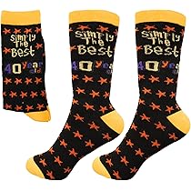 Calze Colorate Regalo Calze 40° Compleanno Regalo Per Papà, Zio, Mamma - Multicolore, Taglia Unica, Tema "Simply The Best" Regali Per Papà - Foto 7