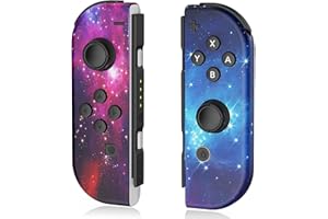 Kipylca Controller für Switch,Wireless L/R Remote Replacement für Switch Joycons Support Sports Dual Vibration/Wake-up/Motion Control