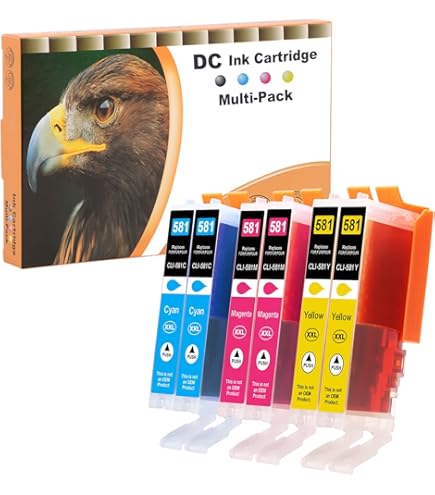 2 Go Inks Cartouches d'encre Noire pour remplacer Canon PGI-520Bk