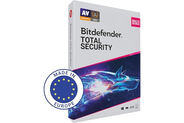 Bitdefender Total Security 2026 | 10 appareils | 2 ans | PC/MAC/android | Code envoyé par courrier postal