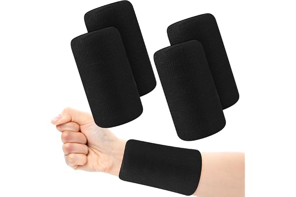 Elastiska svettband, sportsvettband, fitnessarm sport armband för män, kvinnor, män, kvinnor, män, kvinnor, fotboll, basket