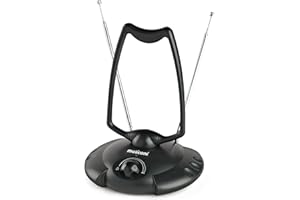 Meliconi AT 38 - Antenne TV Intérieure Amplifiée 38 DB