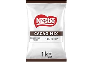 NESTLE PROFESSIONAL NESTLÉ Cacao Mix, kakaohaltiges Getränkepulver für Automaten, 1er Pack (1 x 1kg Beutel)