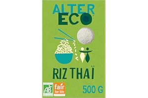 Alter Eco Riz Thaï Blanc Bio et Equitable 500 g