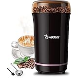 NWOUIIAY Kaffeemühle Elektrische Kaffeemühle elektrische 300W Mühle für Kaffeebohnen Nüsse Gewürze Körner und Gewürzkapazität