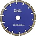 Inditrust 7" 180MM Diamond Saw Blade Marble Stone Cutting Blade Angle Grinding Cutting Machine for Concrete Marble Masonry Tile 7 INCH 14 Cut
