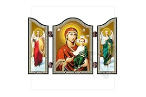 NKlaus Gottesmutter von Smolensk christliche Ikone Smolenskaja Ikona Reise Altar Geschenk 1446