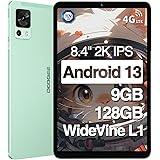 DOOGEE T20 Mini Tablet, Tablet 8 Pollici, 9GB RAM + 128GB ROM/1TB, Tablet Android 13, Schermo 1920x1200 FHD+ e Batteria da 50