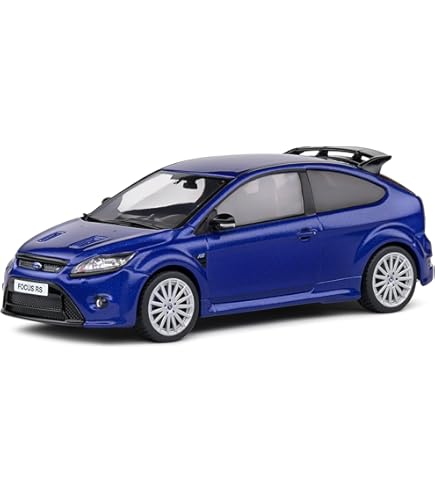 auto art F0RD Focus RS 2016 Nitrous Blue car 1.18 scale diecast
