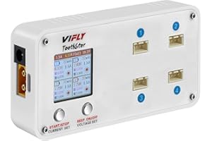 VIFLY ToothStor 4-Port 2S LiPo Balance Charger with Storage Mode