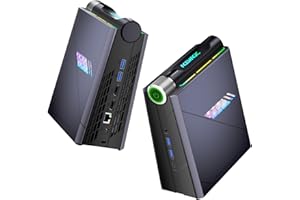 ACEMAGIC RGB Mini PC Gamer ΙntelCore i9 11900H (fino a 4,9 GHz) 32 GB DDR4 512 GB SSD, 24 MB Cache Micro Computer Desktop per Gaming/Business【3 modalità|Doppia ventola|WiFi 6|Bluetooth 5.2】