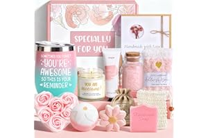 Drazik® Birthday Pamper Gifts for Women, Unique Self Care Package Pamper Hampers Kit for Her, Ladies Get Well Soon Gifts Christmas Spa Sets Xmas Present Ideas for Women Best Friend Sister Bestie Mum